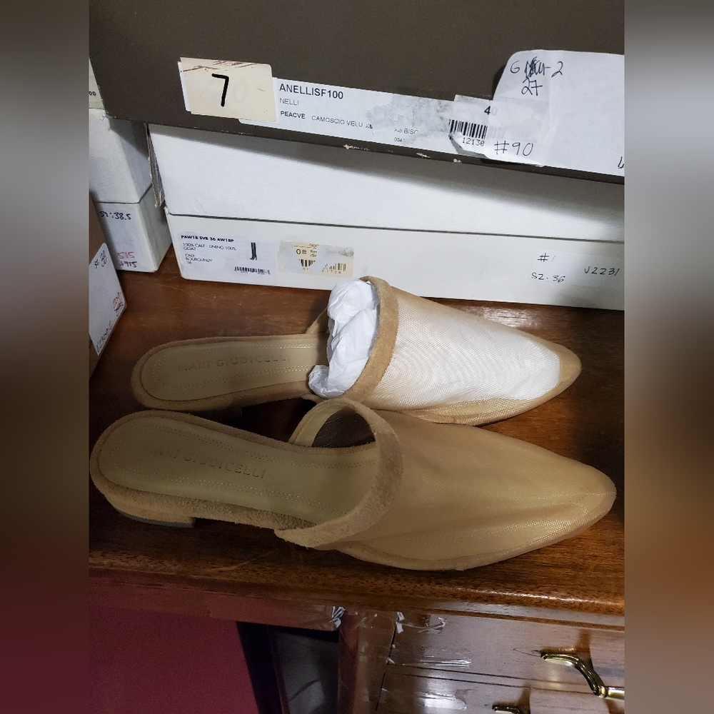 Sz 36 NIB $410 Mari Giudicelli flats